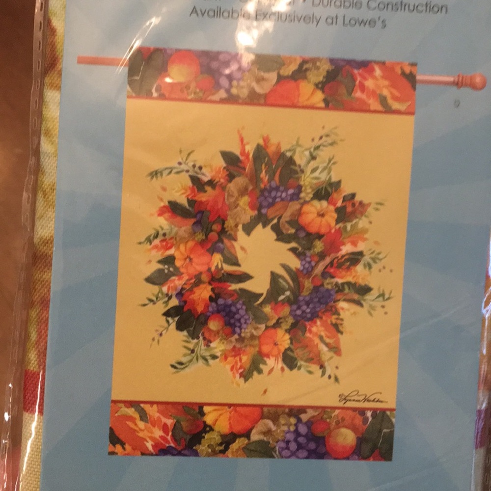 Fall art flag